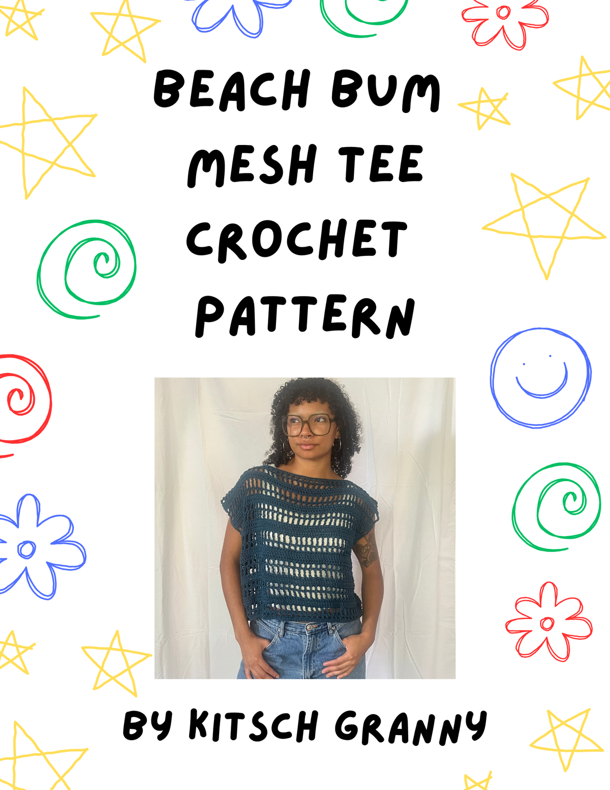 beach bum tee crochet pattern