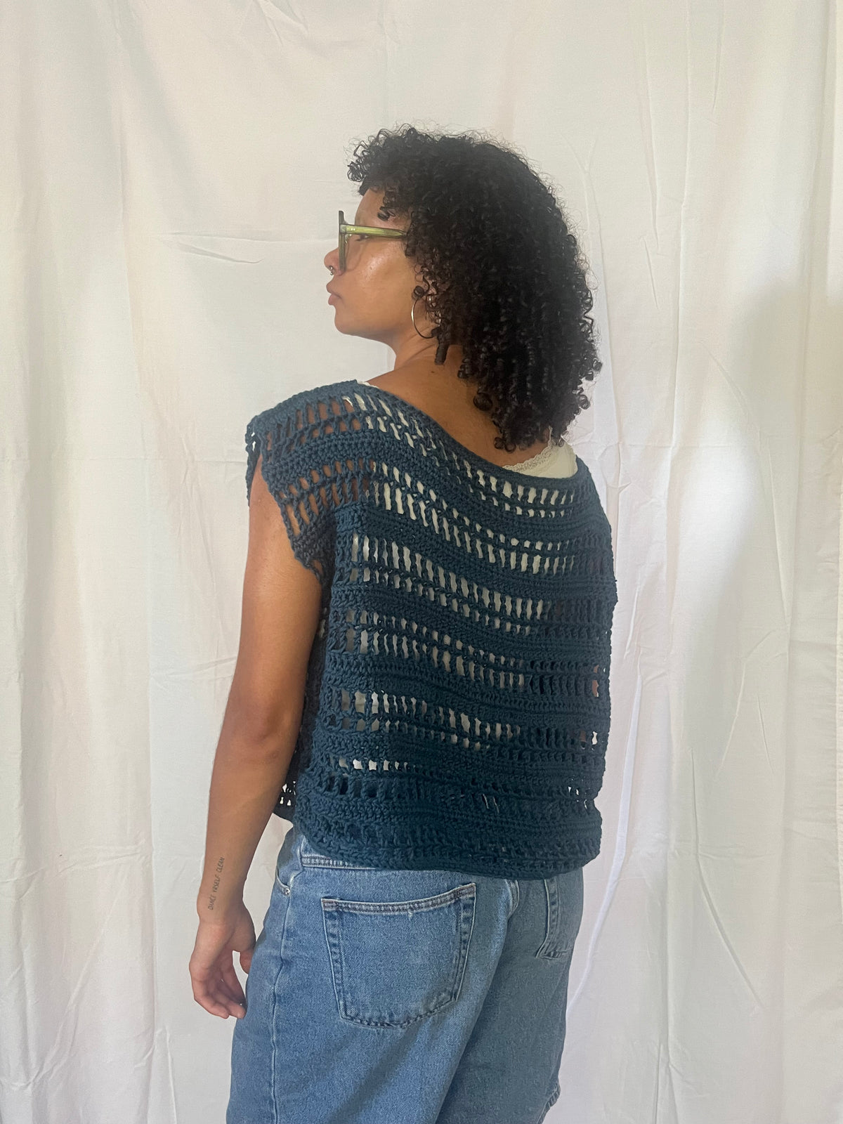 beach bum mesh tee