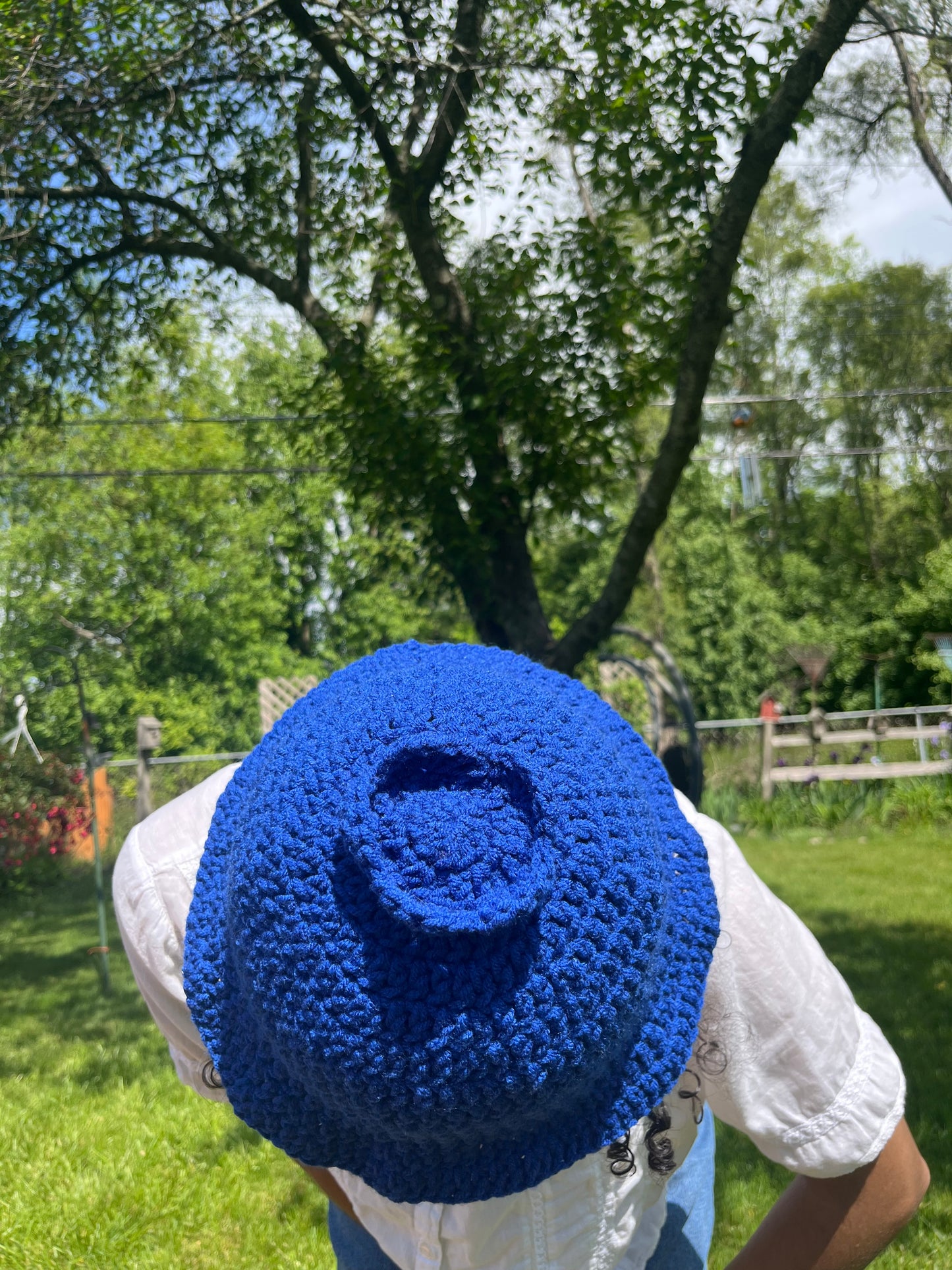blueberry bucket hat