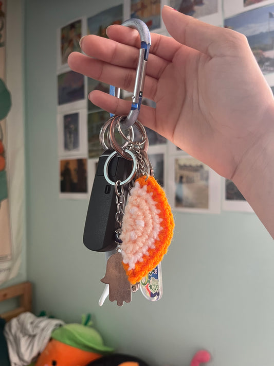 citrus keychain