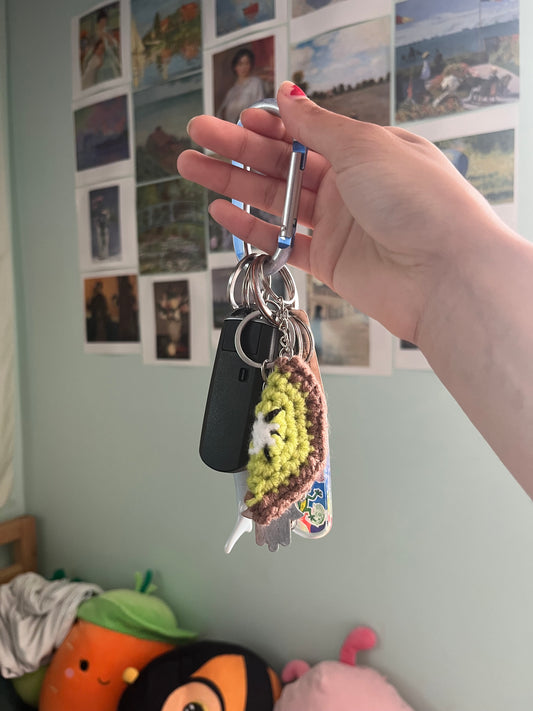 kiwi keychain
