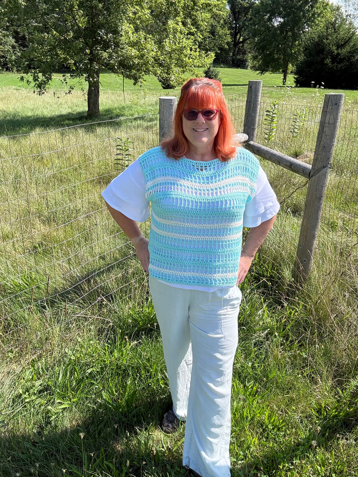 beach bum tee crochet pattern